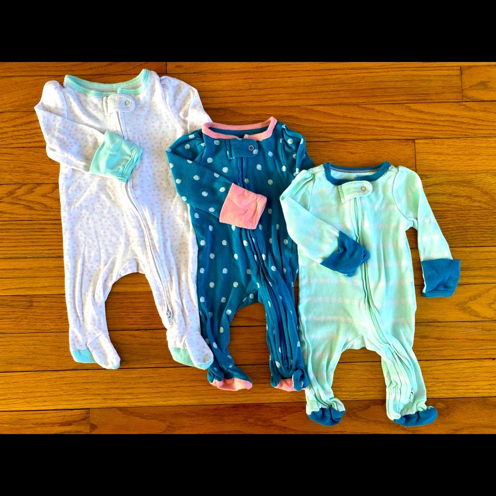 Newborn Girl’s Pajamas